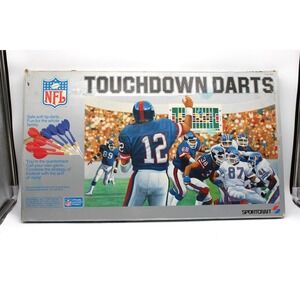 Touchdown Football Dart Vintage 80's NFL Sportcraft Dart Board Game READ...